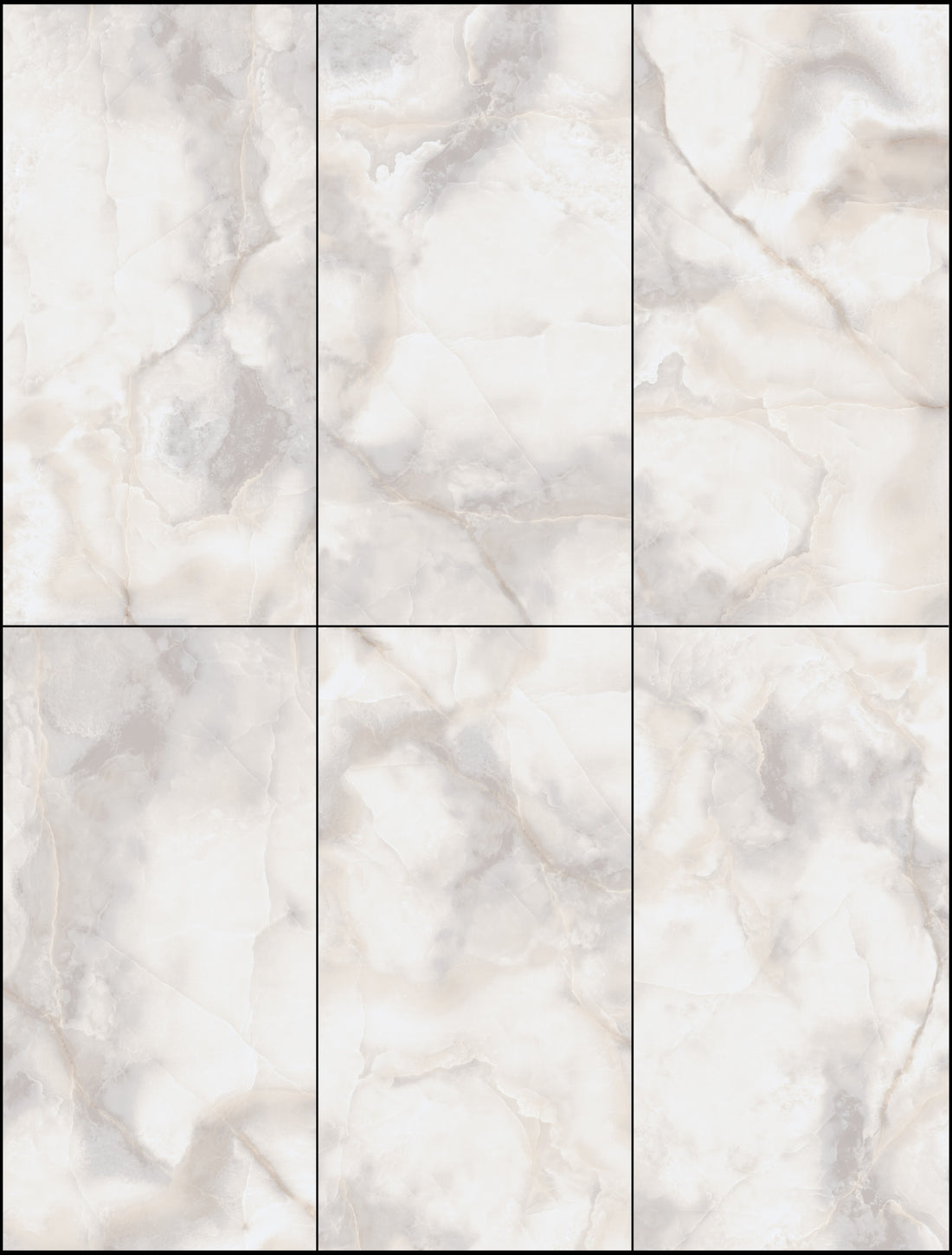 Minas Grey Polished Porcelain 600x1200 1st Grade Floor & Wall Tiles