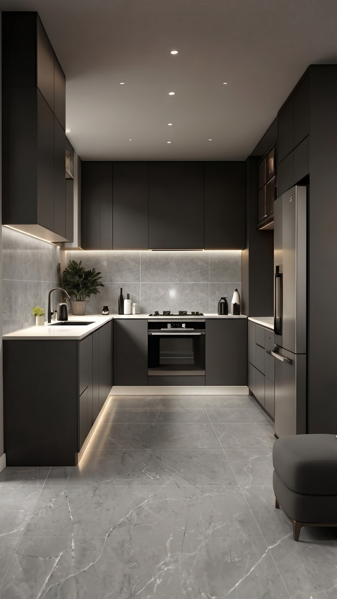 Novel Grey Polished Porcelain 600x1200 1st Grade Floor & Wall Tiles