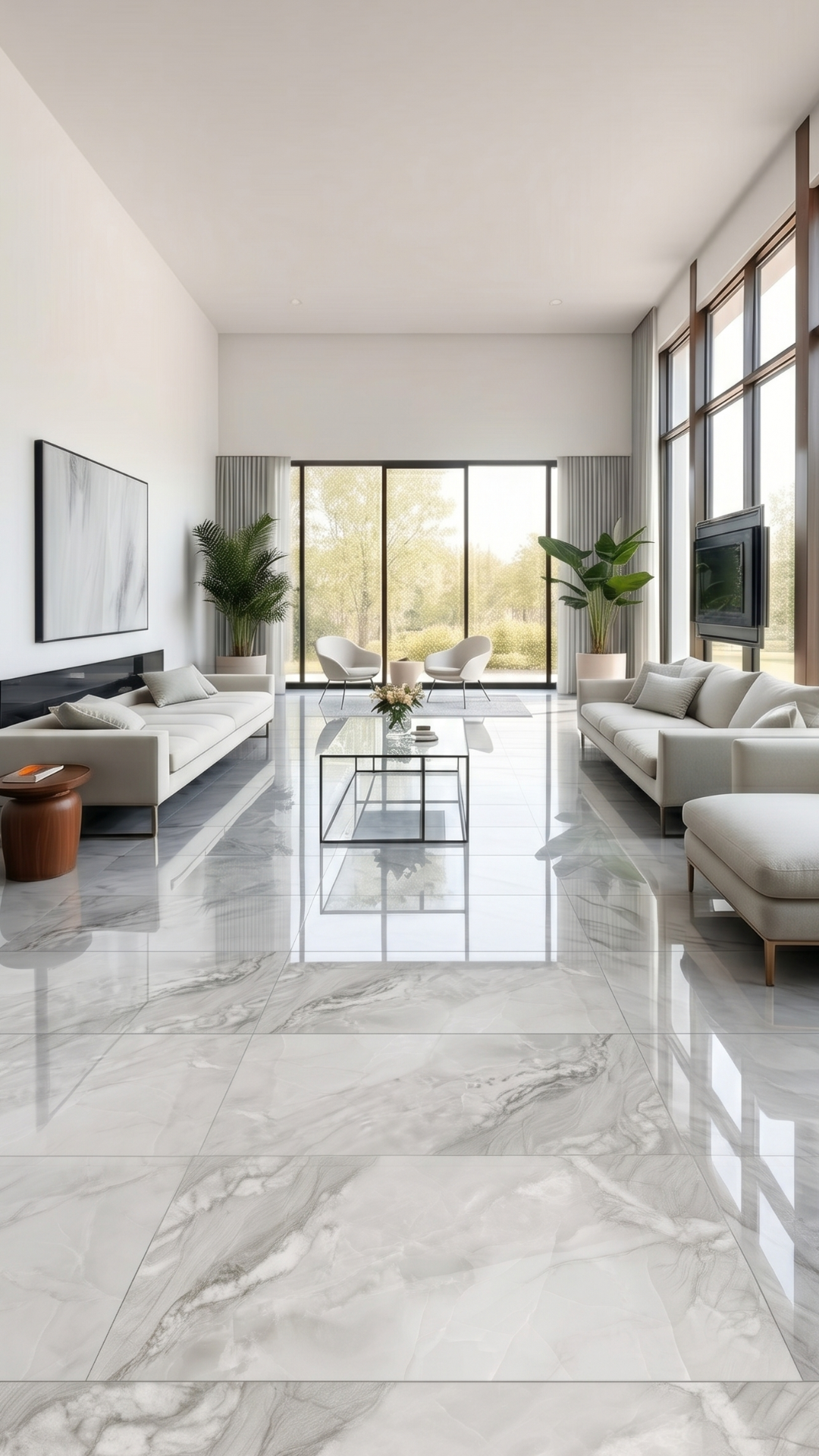 Salina Marble Polished Porcelain 600x1200 1st Grade Floor & Wall Tiles