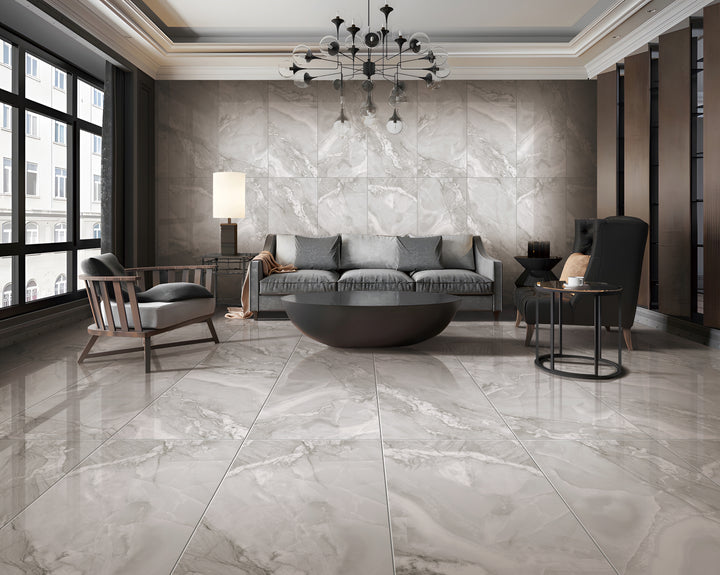 Salina Marble Polished Porcelain 600x1200 1st Grade Floor & Wall Tiles