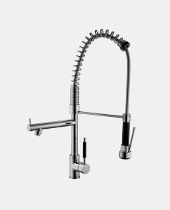 Bernice Kitchen Sink Mixer Chrome Spring