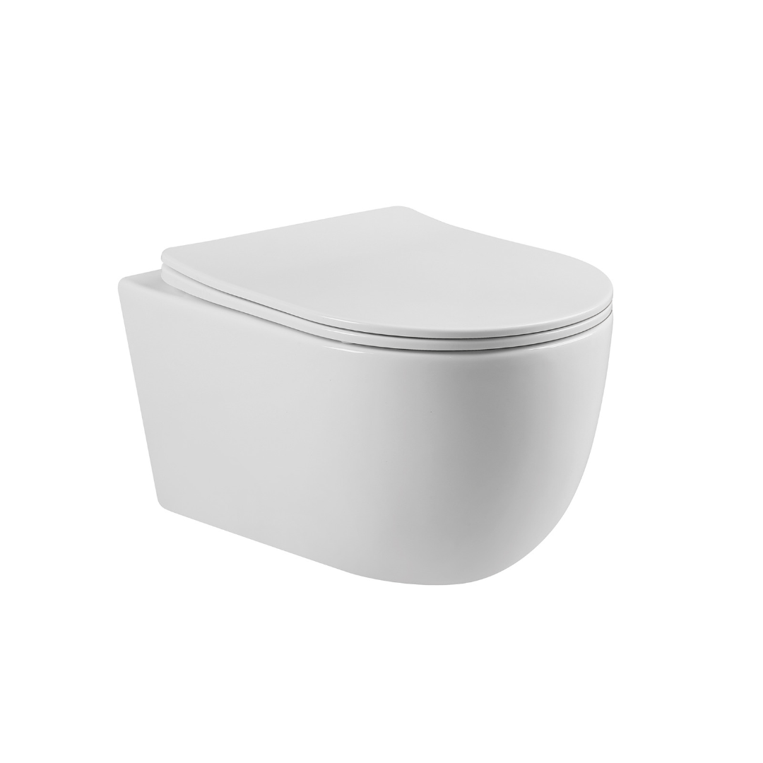 Wall Hung Toilet Set - Leonardo with Grohe Cistern & Flush Plate