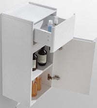 Clear Cube Milan Side Cabinet 750 Whi-Oak Color Mix