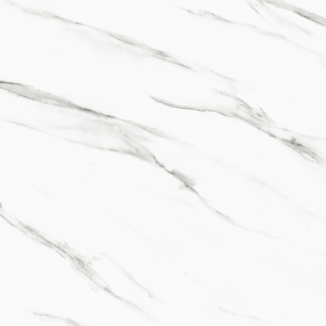 Carara White Polished Porc. 600X600 1st Grade