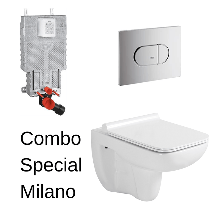 Wall Hung Toilet Set - Milano