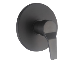 Napa Black Concealed Shower Mixer