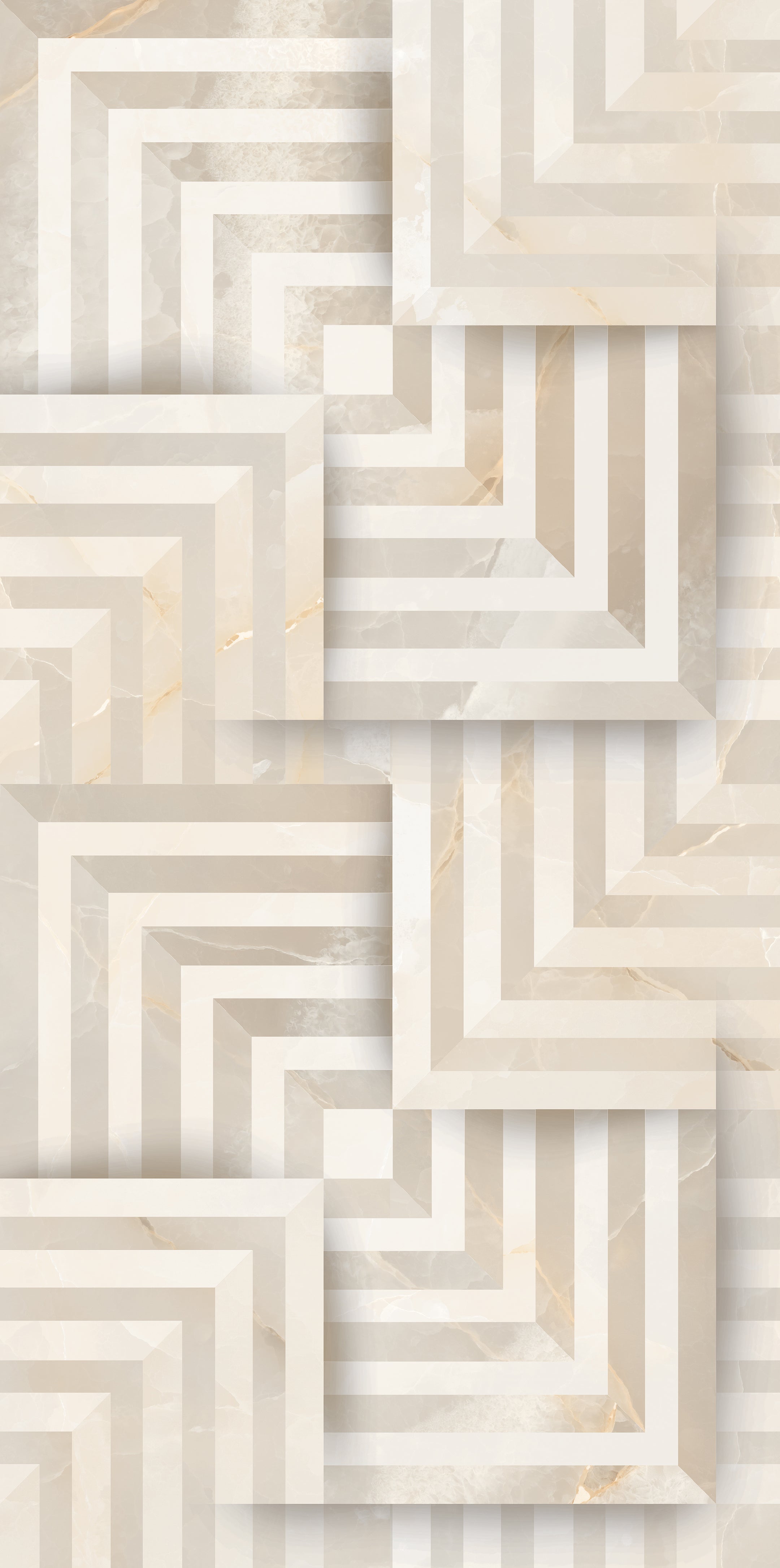 Pesco Warm Decor High Gloss Porc. 600X1200 1st Grade Decor Floor & Wall Tiles