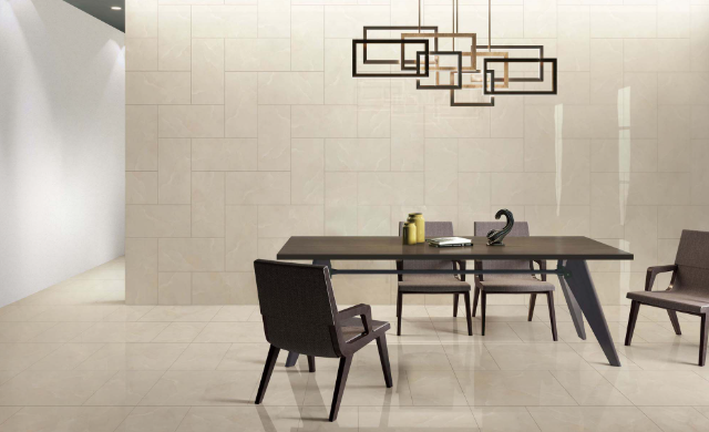 Royal Crema Glossy Porc. 600X600 1st Grade Floor & Wall Tiles