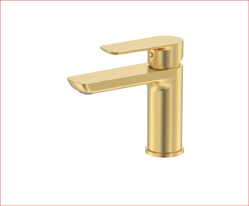 COBRA SEINE BR GOLD BASIN MIXER – trendtapntile