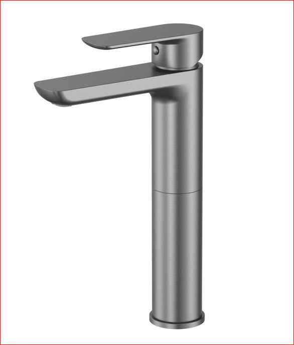 COBRA SEINE BR GUNGREY HIGHRISE BASIN MIXER