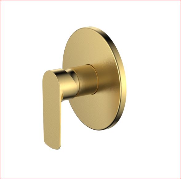 COBRA SEINE BR GOLD CONCEALED SHOWER MIXER