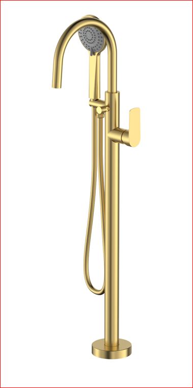 COBRA SEINE BR GOLD FREE STANDING BATH MIXER
