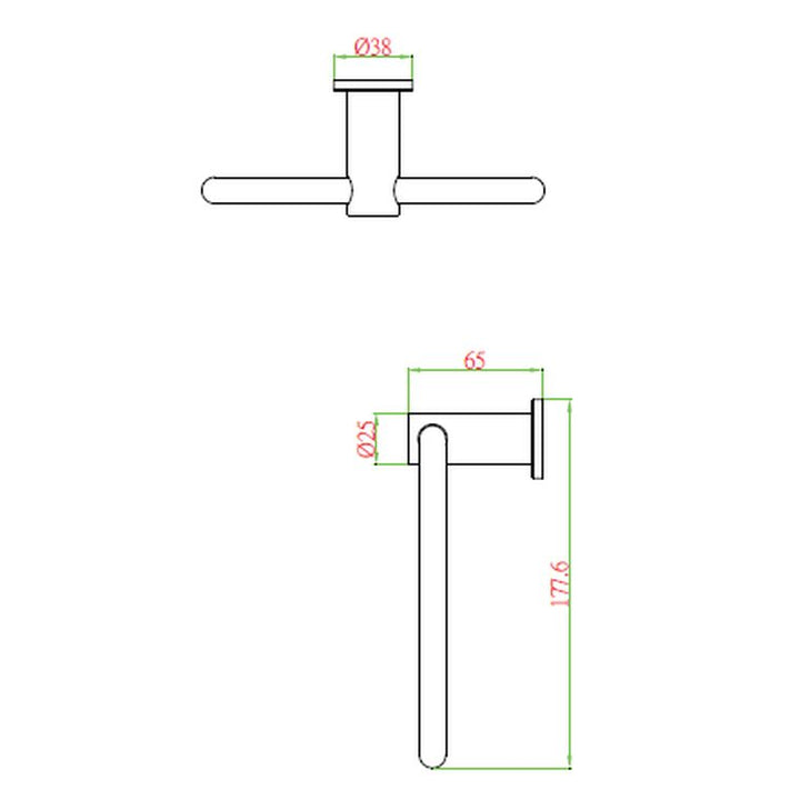 Demola Towel Ring Ch