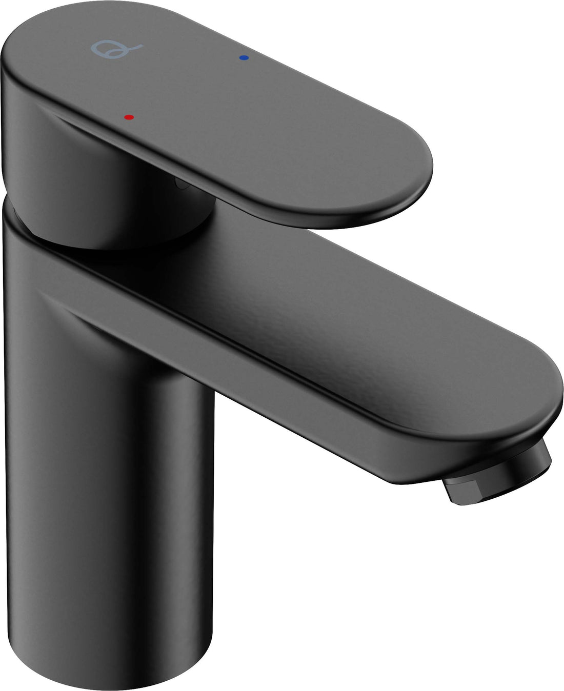 Tp1303 Basin Mixer Single Lever 110Mm -Matte Black