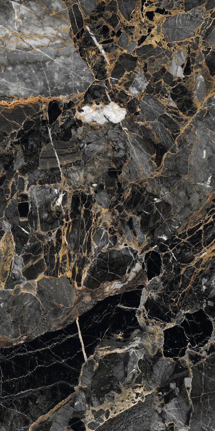 Aristo Ebony Glossy Porcelain 800X1600 1st Grade Tile