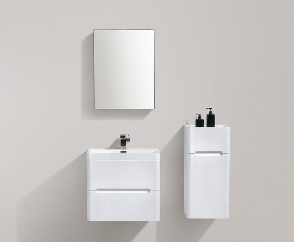 Clear Cube Venice 600 Dd Cabinet & Basin White