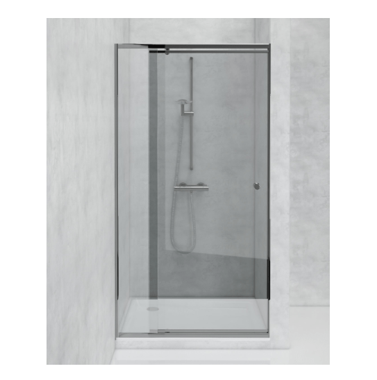 TAT Waterfall Shower Door Extendable Pivot 1000X1200X2000Mm