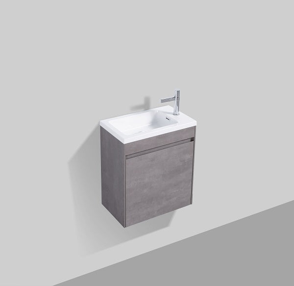 Enzo 540 Sd White Cabinet & Basin