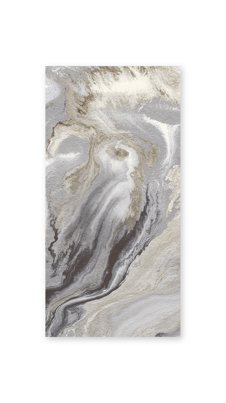 Canvas Grey Glossy Porc. 600x1200 tile