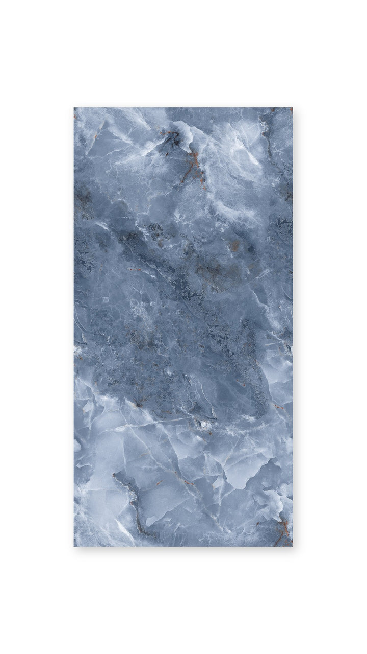 Blustery Teal Glossy Porc. 600x1200 tile