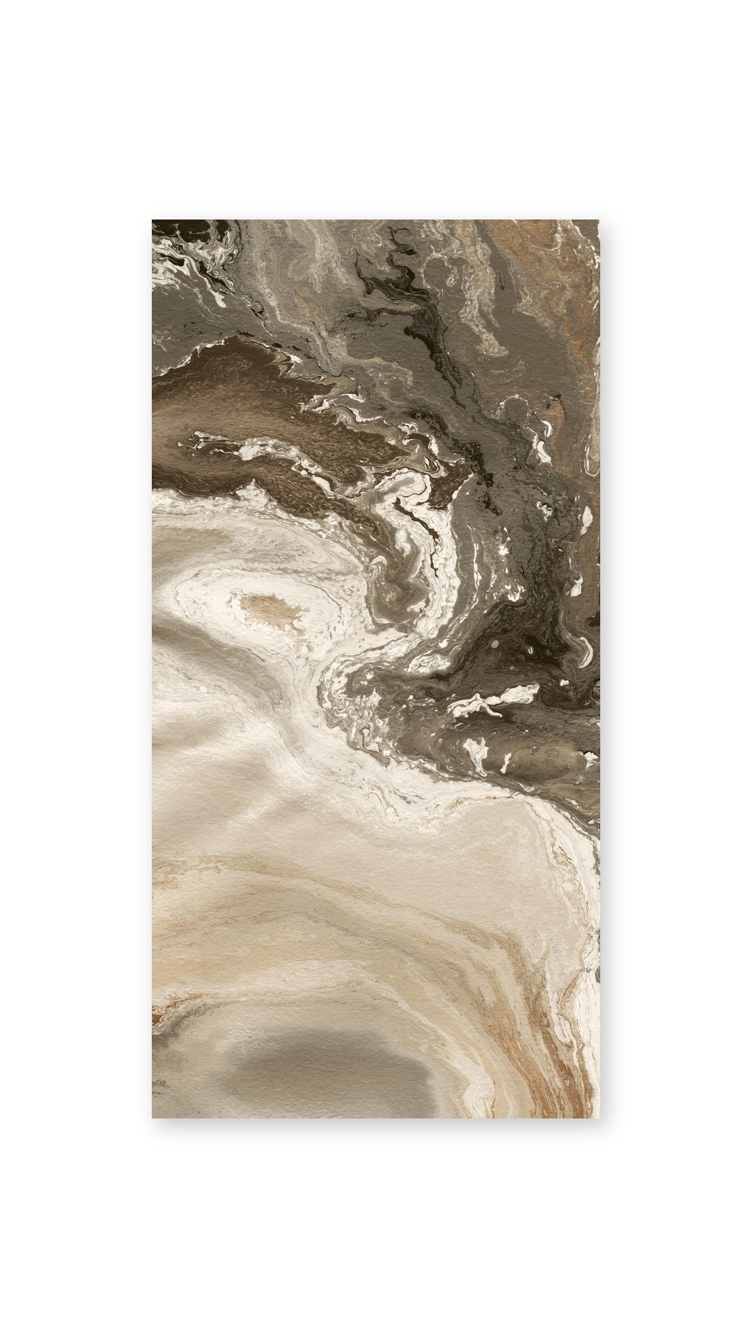 Canvas Brunt Glossy Porc. 800x1600 tile