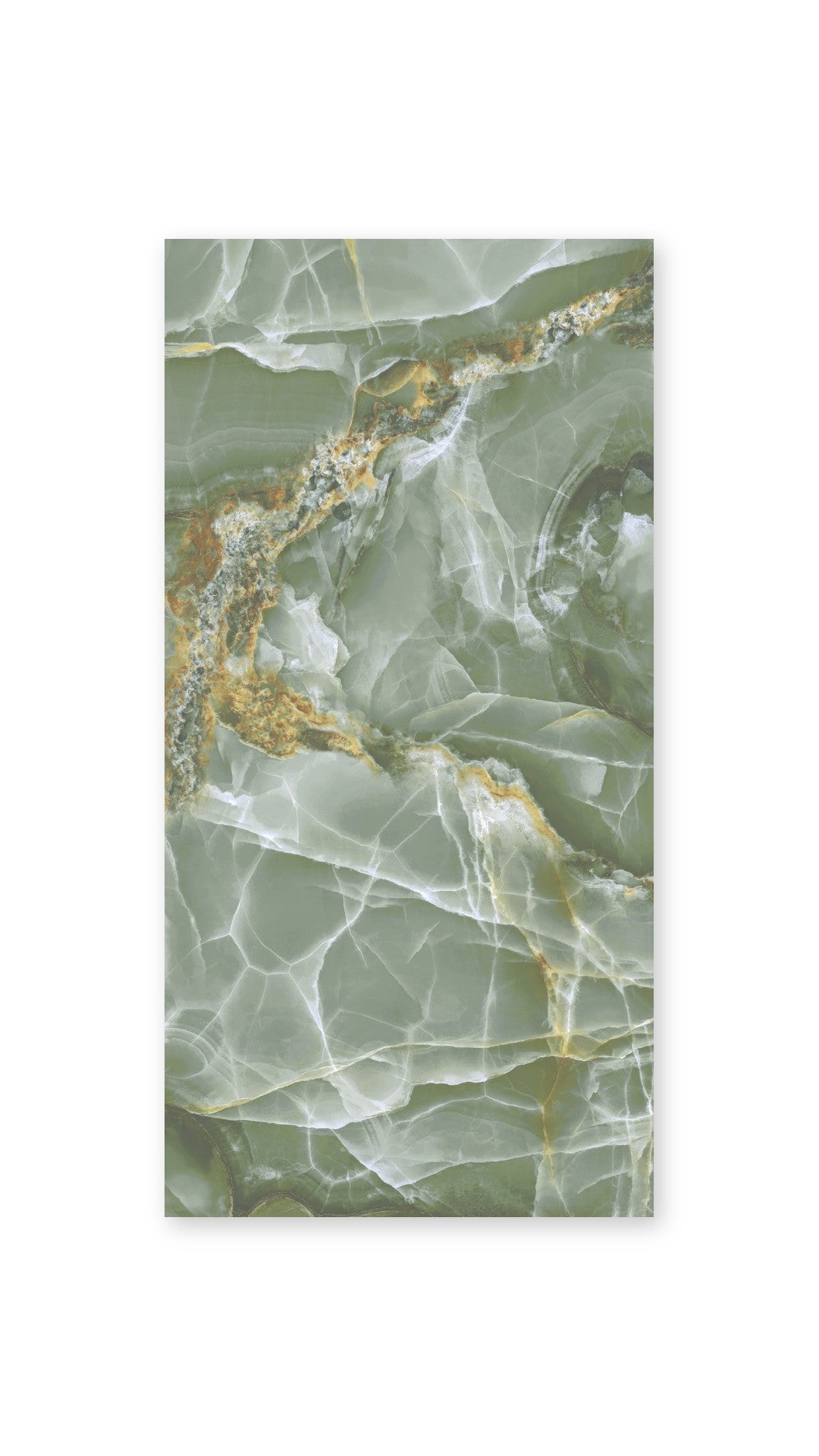 Torque Onyx Green Glossy Porc. 800X1600 tile