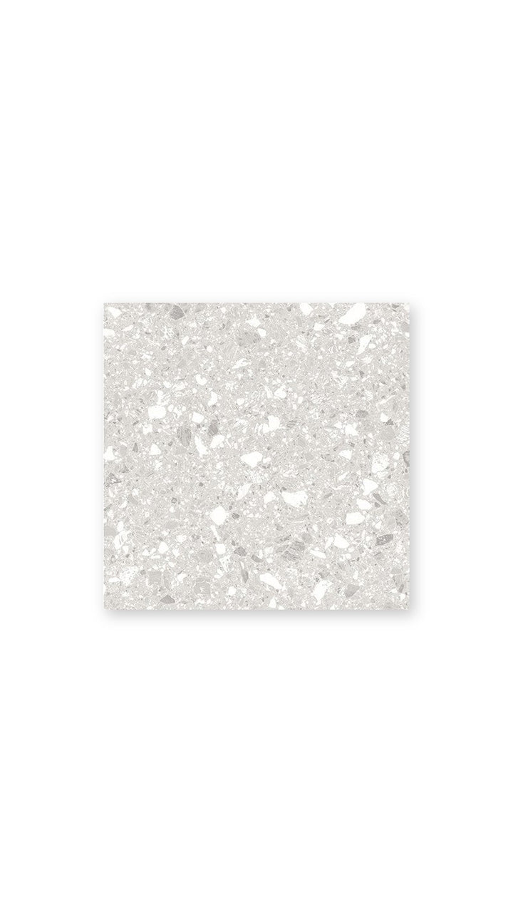Terrazo Leggero Polished Porcelain Tile 600 x 600 tile