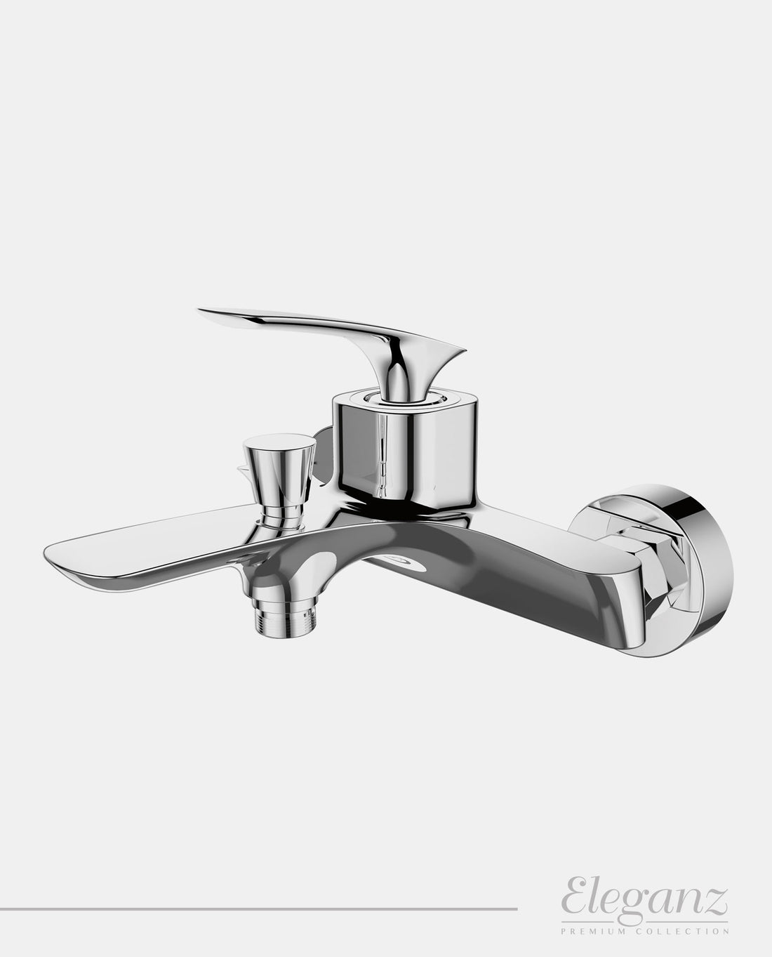 Eleganz Bath Mixer Set Chrome