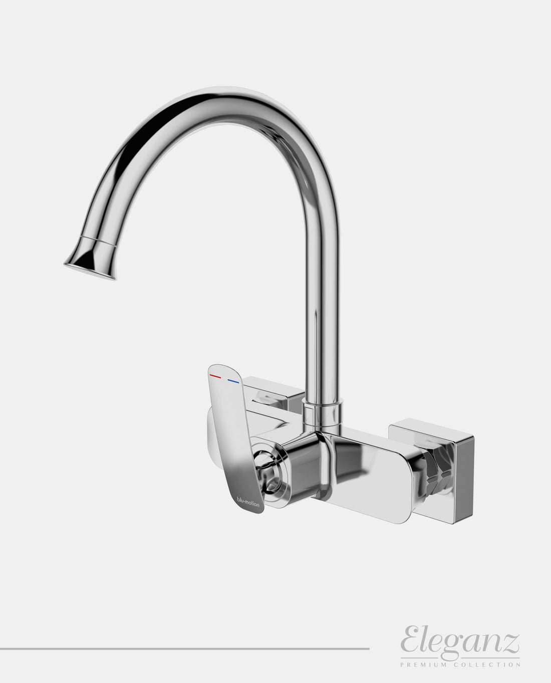 Eleganz Sink Mixer Wall Type Chrome