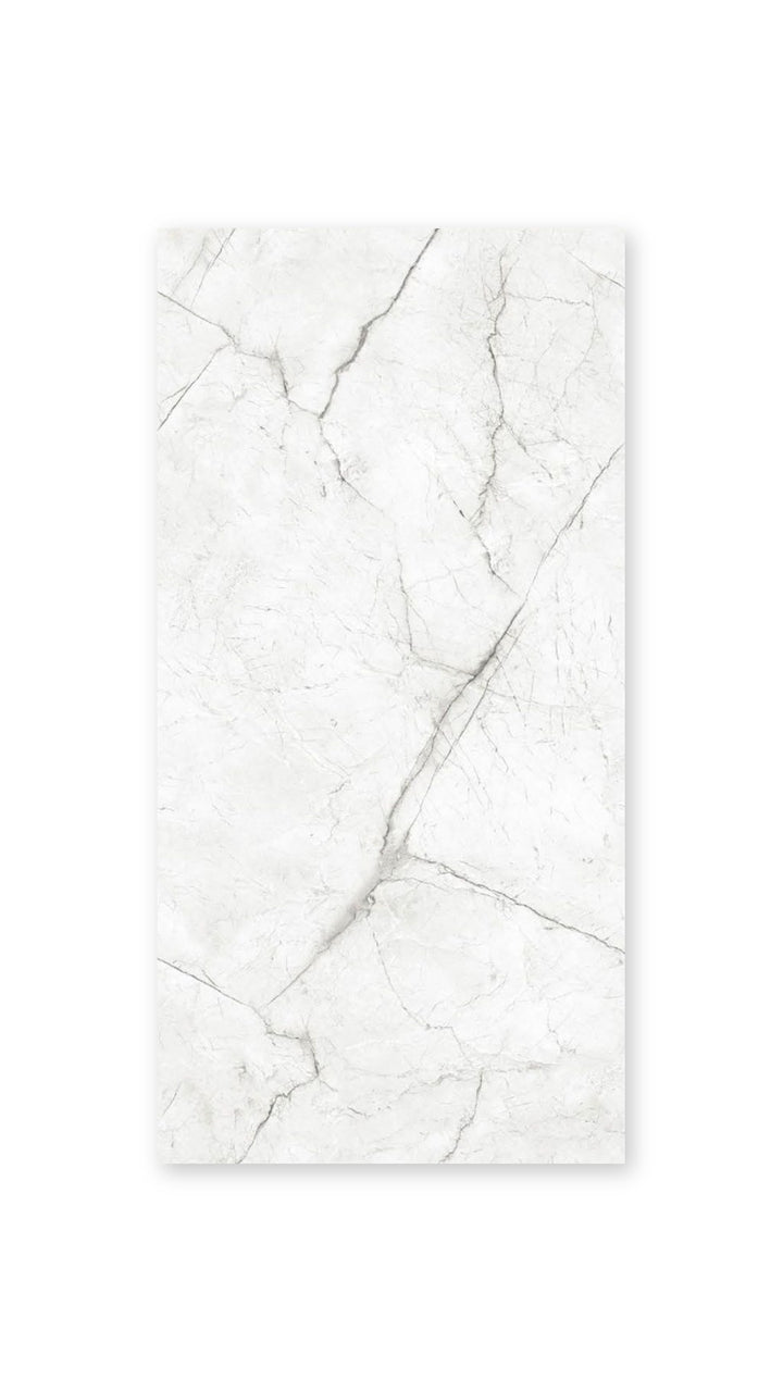 EM Fiasco White Glossy Porcelain 600x1200 tile