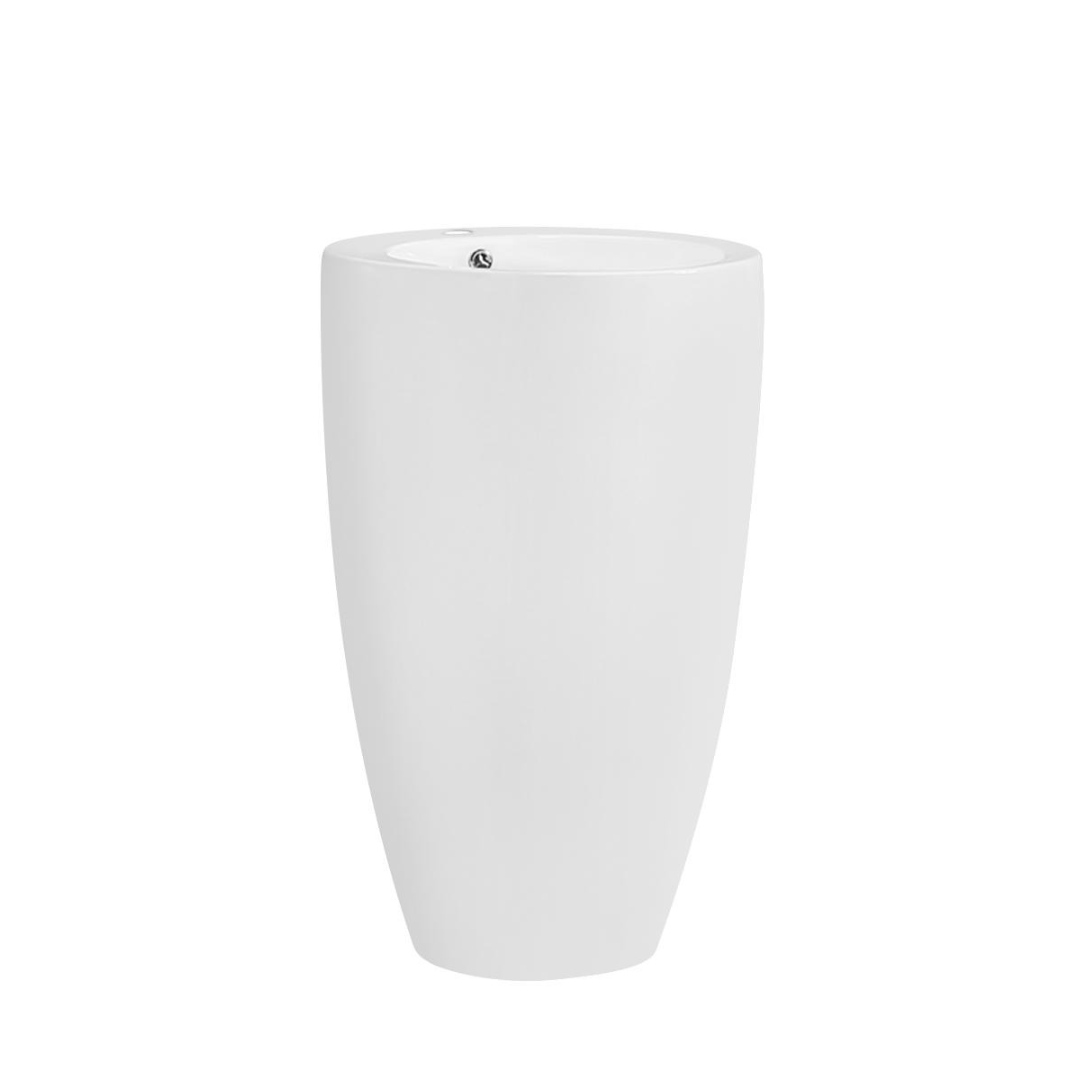 Flavia White Free Standing Pedestal Basin