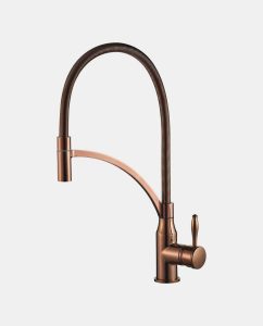 Kitchen Sink Mixer Pin Type Rose Gold