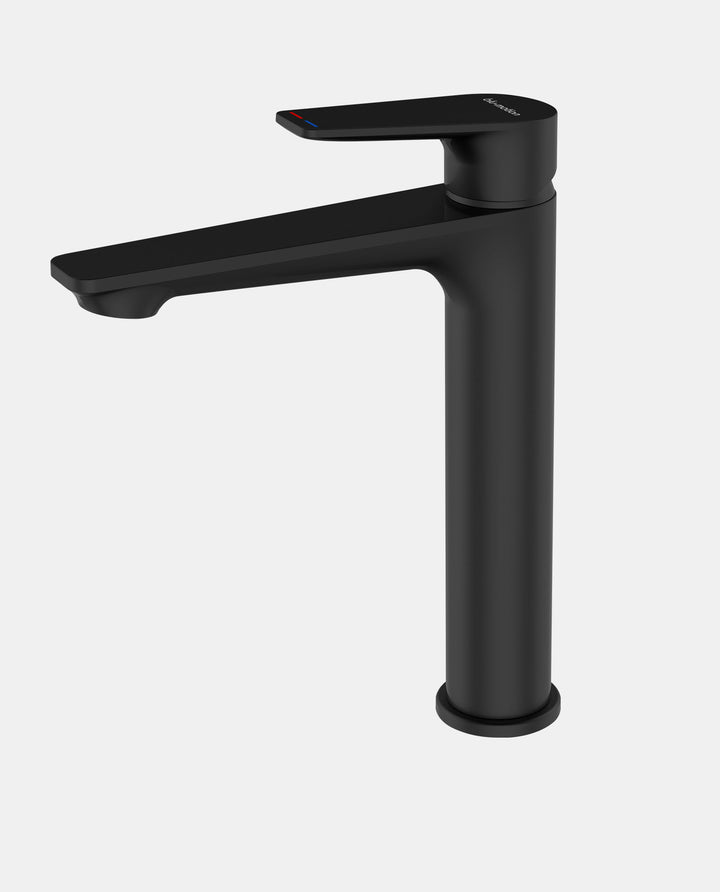 Luxus Black High Basin Mixer