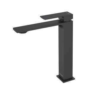 Quaddro Basin Mixer Highrise Matt Black