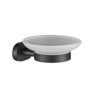 Rome Black Soap Dish Holder