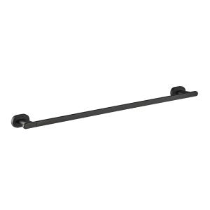 Rome Black Towel Bar 600mm