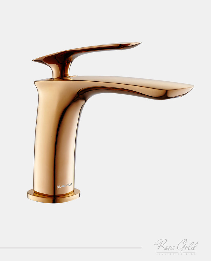 Eleganz Rose Gold Basin Mixer